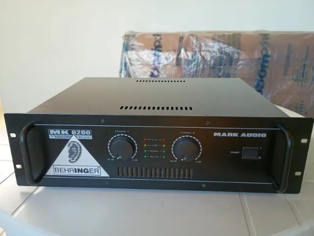 Amplificador Mark Audio Mk-6200 1200w - Aparelhos de Som - Boa