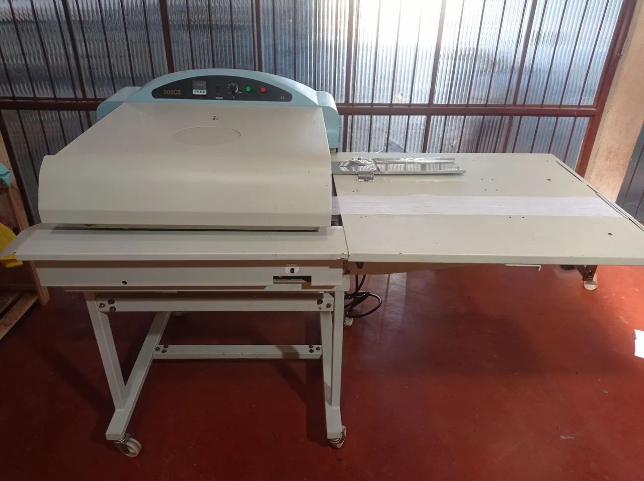 Fusionadeira máquina de entretela Lamar intertelar tecido 
