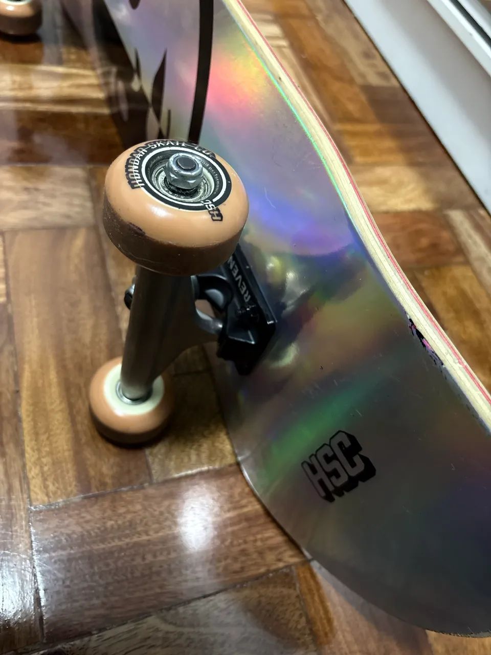 Skate de lixa seminovo - Foto 4