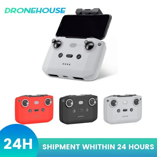 capa de silicone para controle dji rcn1, rcn2, rcn3, protege de quedas e sujeira - Foto 2