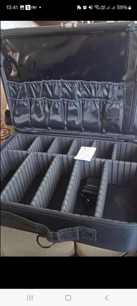 Maleta para Maquiagem Profissional - Foto 4
