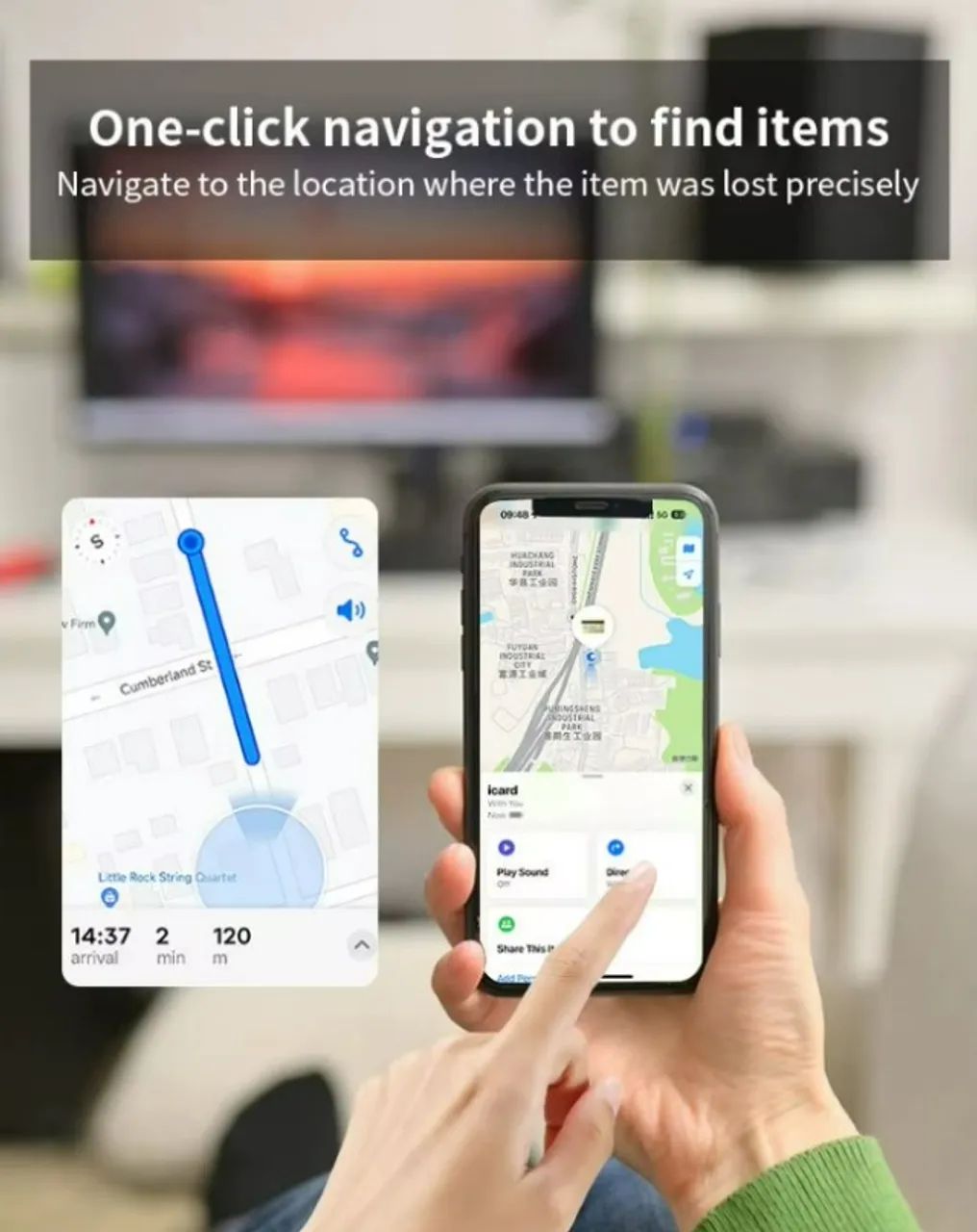 Tag Localizador, rastreador para IOs (iPhones, iPads) - Foto 5
