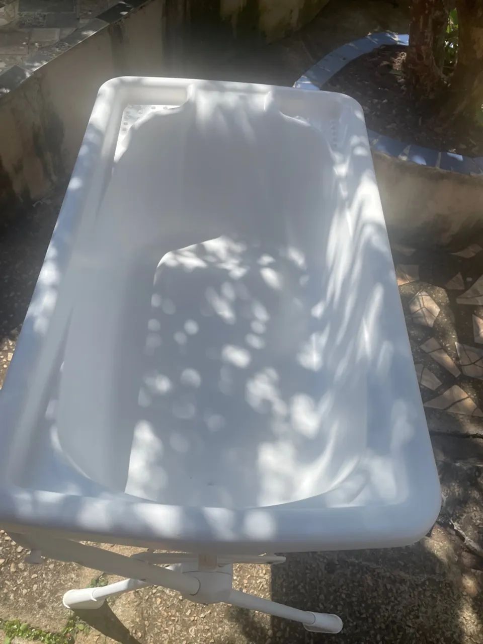 Banheira bebê Burigotto Kit Banho Branco - Foto 3