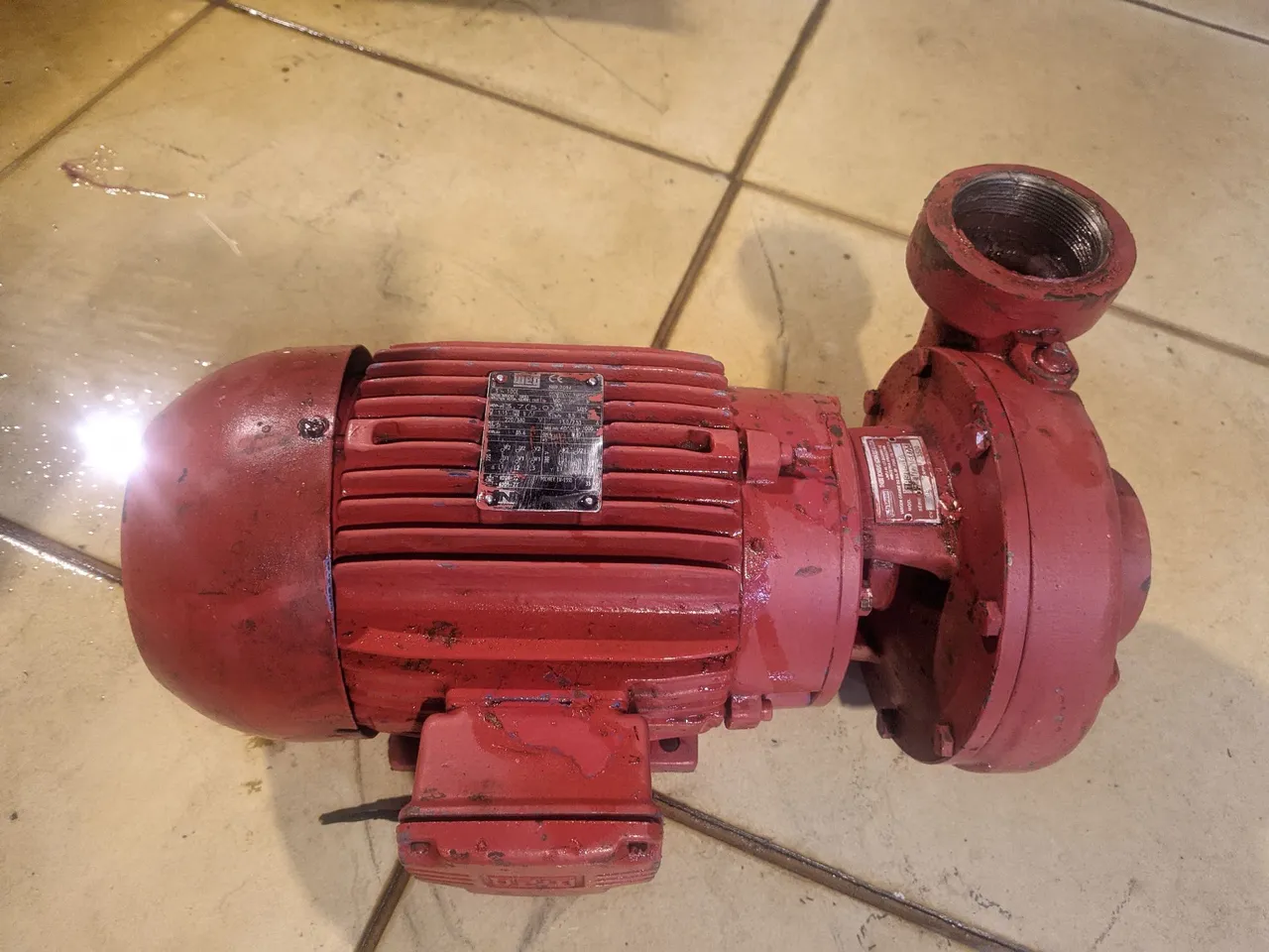 Bomba D-Agua 5 CV trifásica