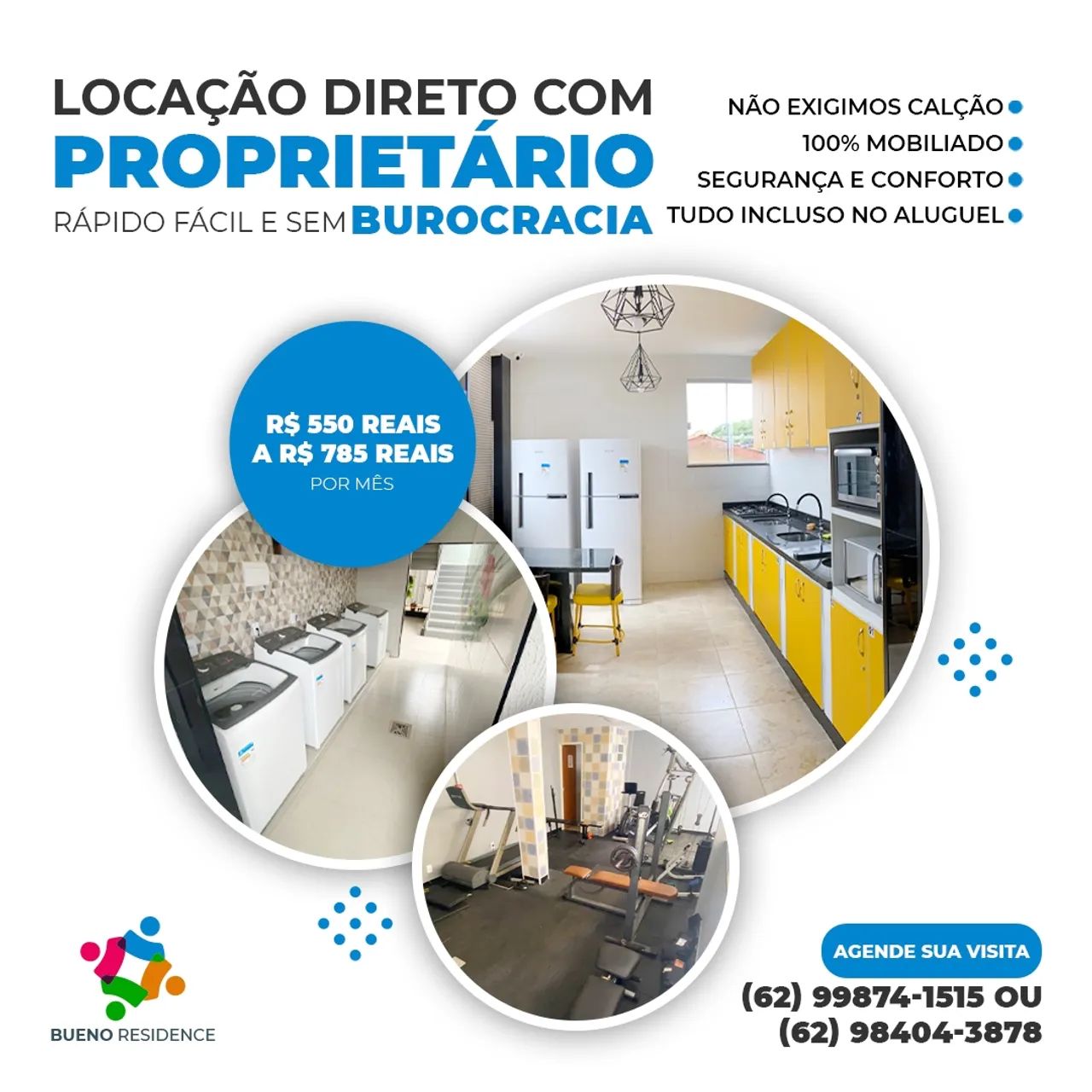 Melhor custo beneficio de Goiânia, com sala de estudos e internet de brinde