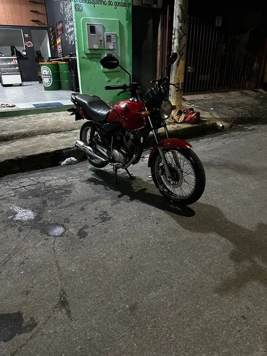 Moto Honda CG 125 - Vermelha - Foto 5