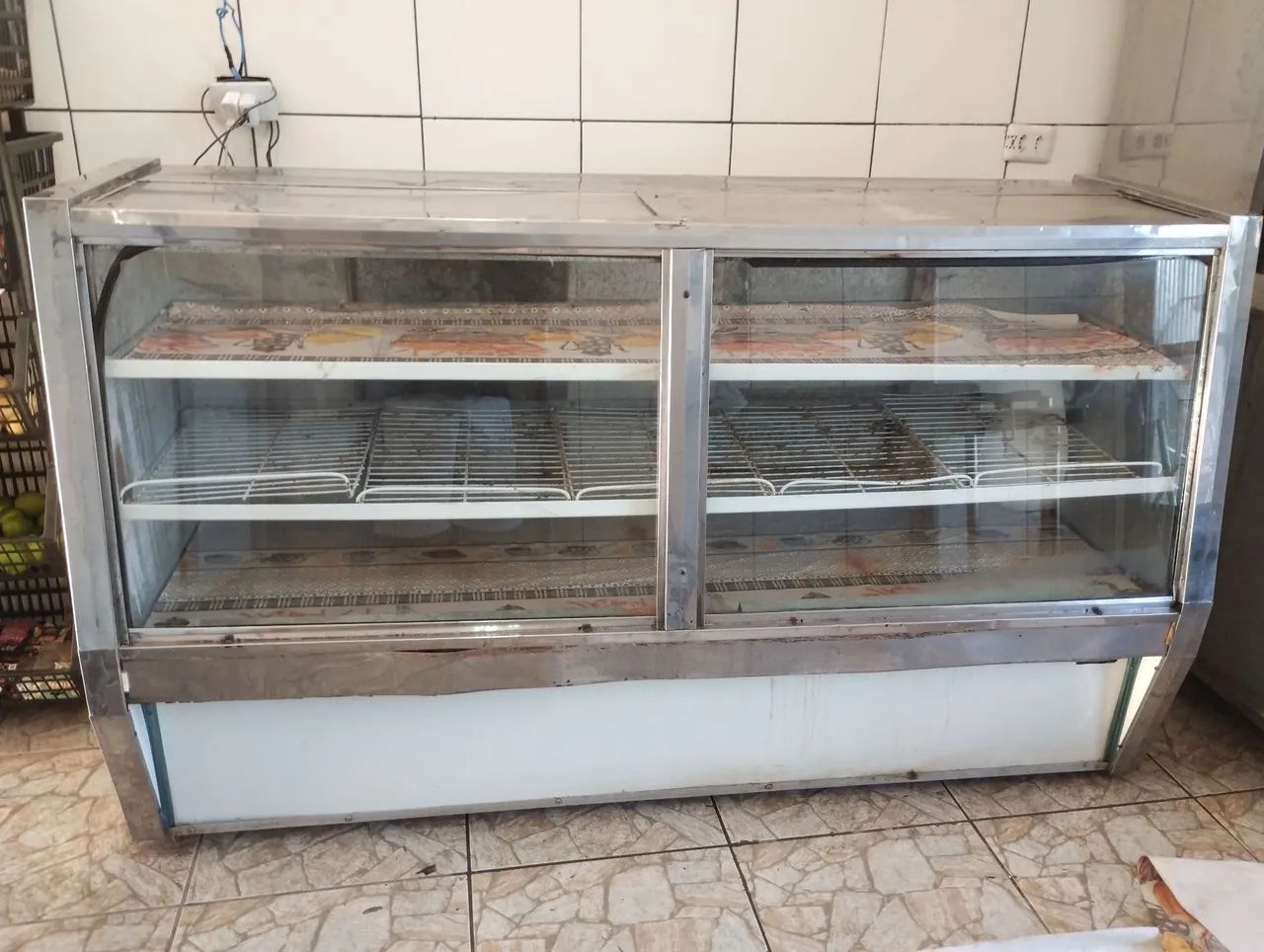 Vitrine expositora para comércio