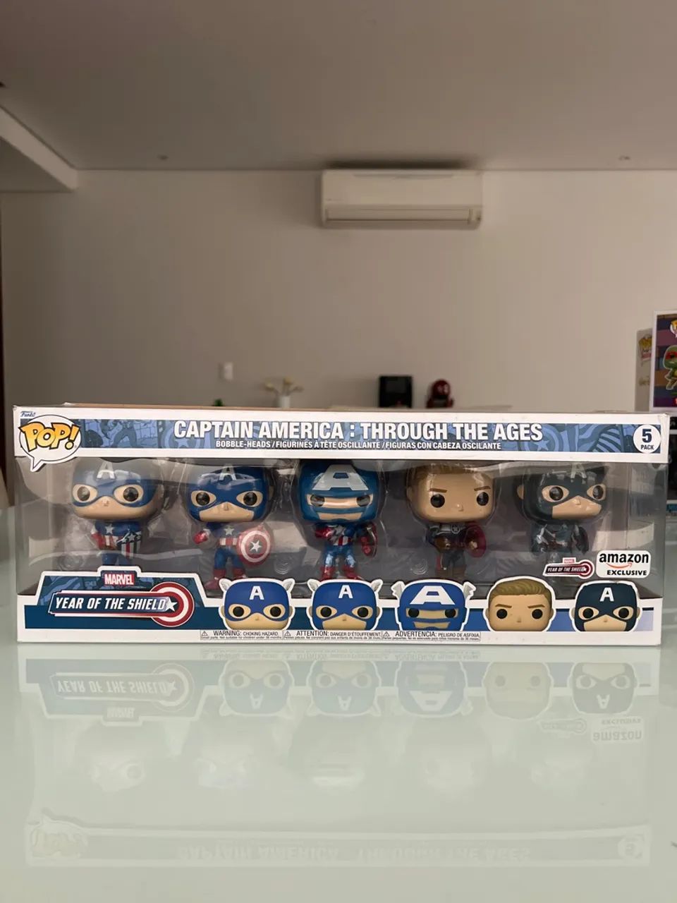 Funko Pop Captain América 5pack 