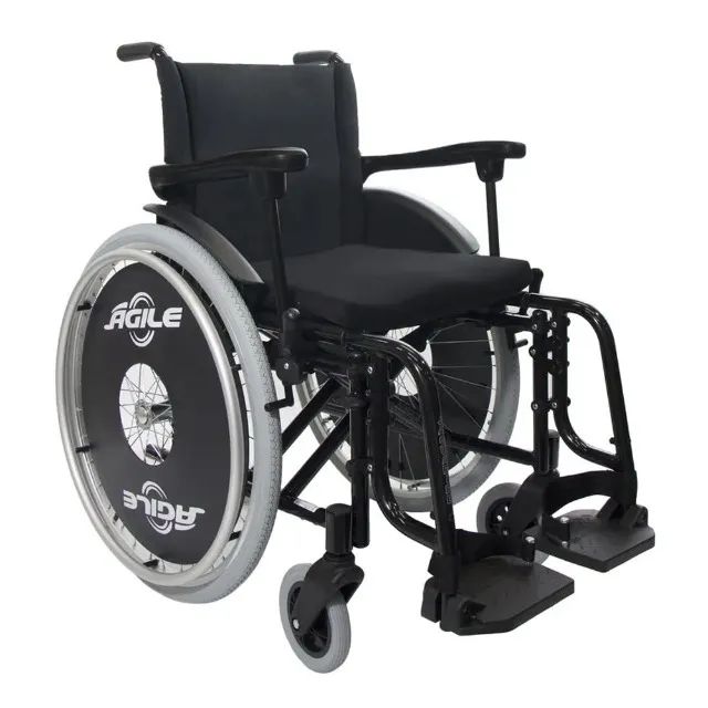 Cadeira de Rodas Jaguaribe Agile - 42cm 120kg - nova