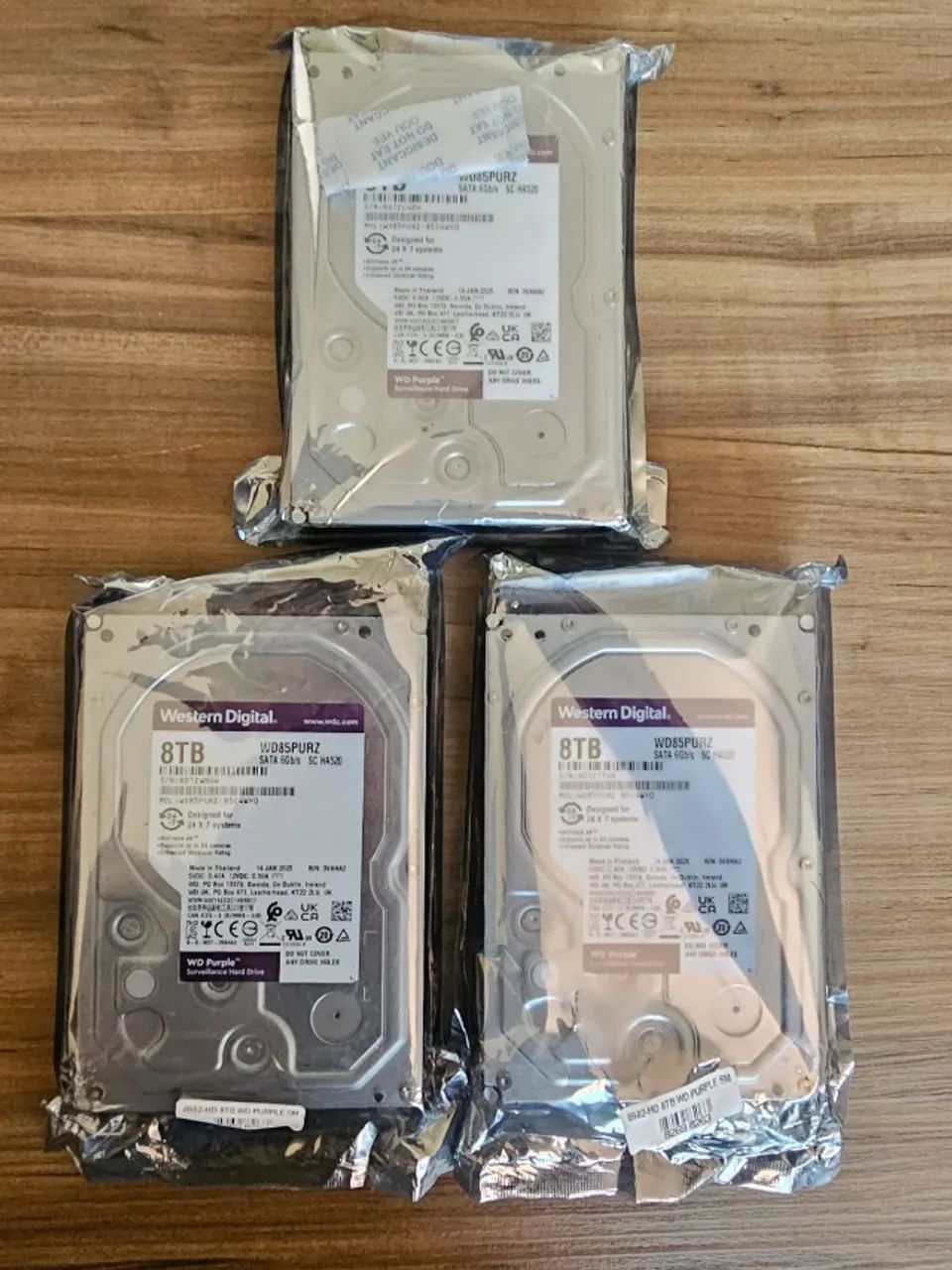 HD Western Digital 8TB Purple