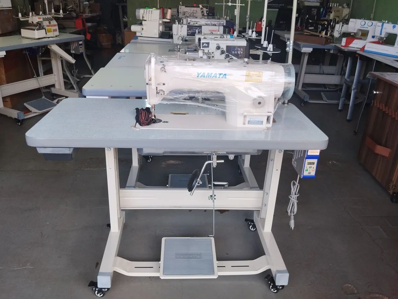 Máquina industrial reta Direct drive nova  - Foto 2