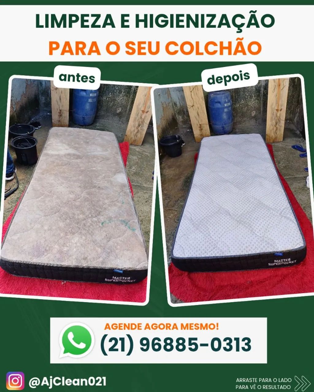 Limpeza de colchão Tijuca, Zona norte