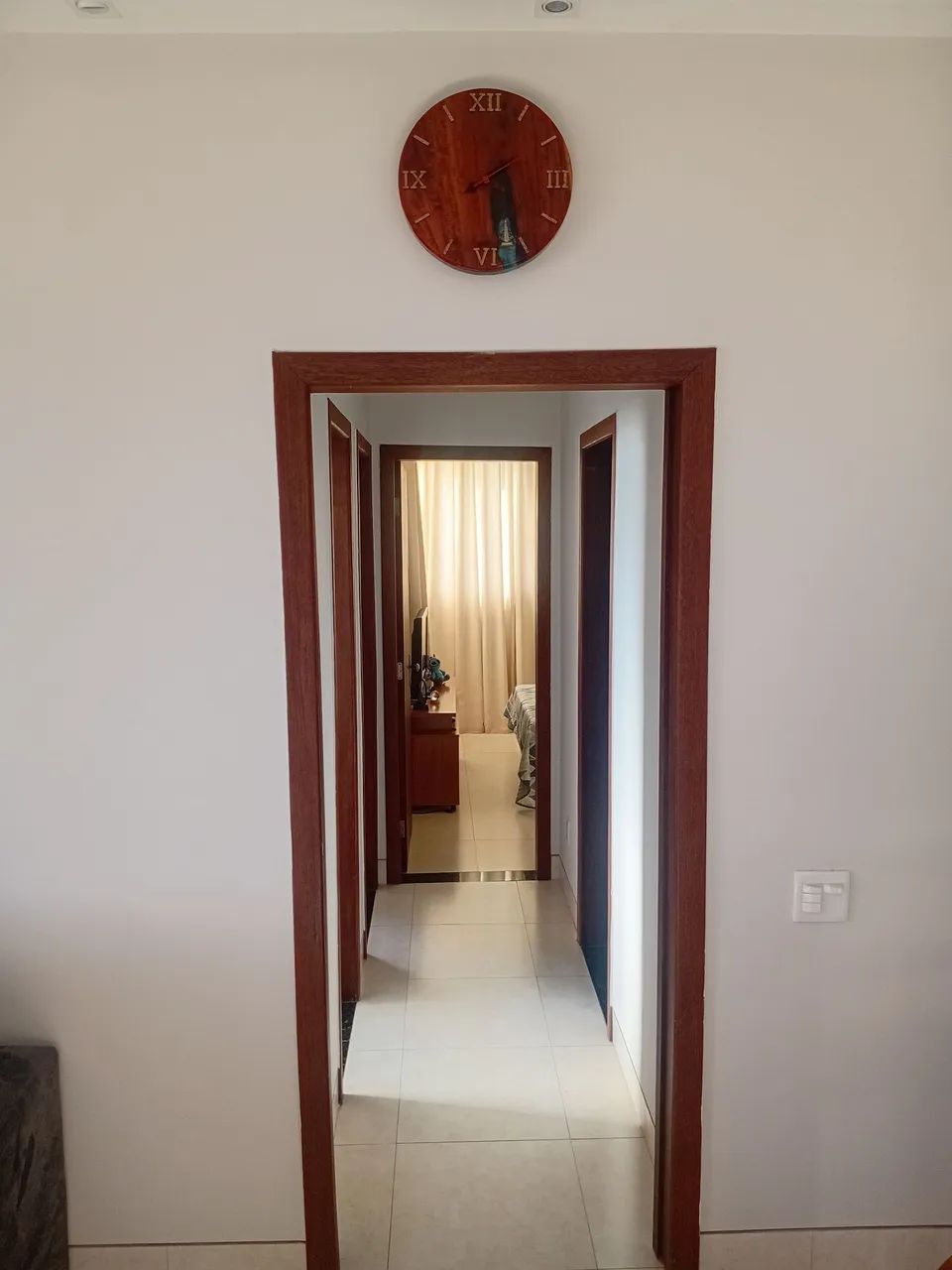 Relógio de parede rustico Nossa Senhora - Foto 2