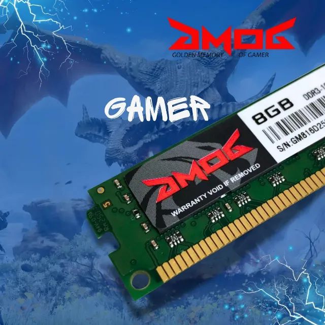 DDR3 Memory 8GB 1600MHz CL11 Golden Memory - GMPc240508g16064275301260419121