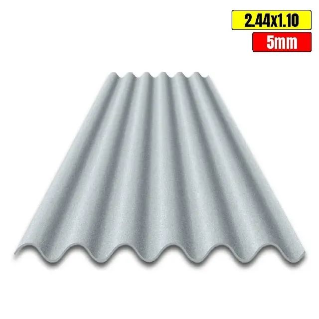 Telha de Fibrocimento 5 MM  244 x 110. 