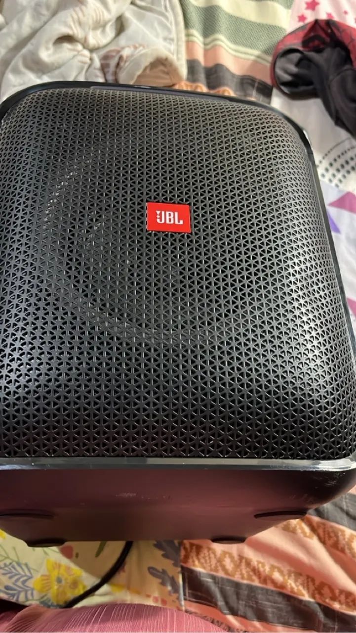 Caixa de Som JBL PartyBox Encore Essential com Microfones - Foto 5