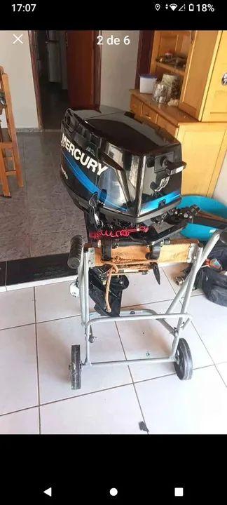 Motor Mercury 25 Seapro  - Foto 5