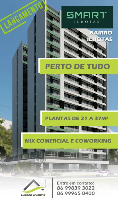 Lançamento Studios Smart Ilhotas Frei Serafim