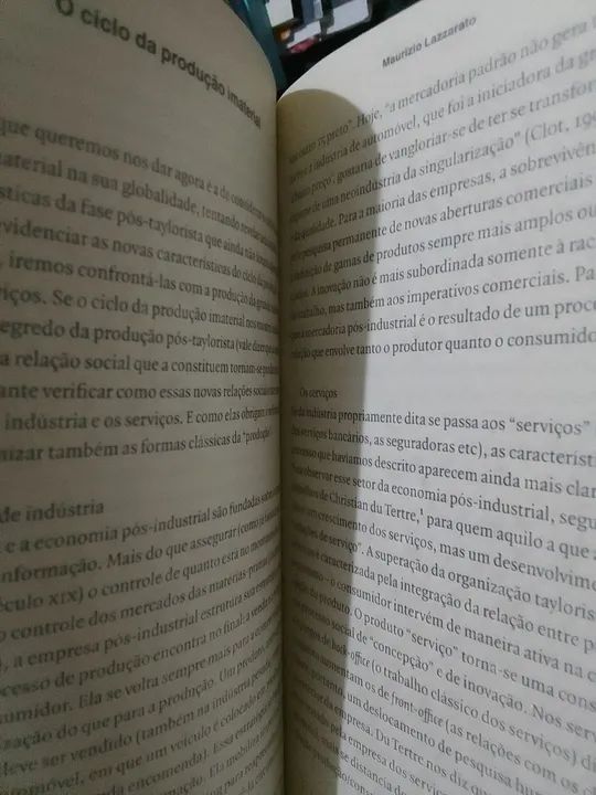 Trabalho imaterial, A. Negri e M. Lazzaratto - Foto 2