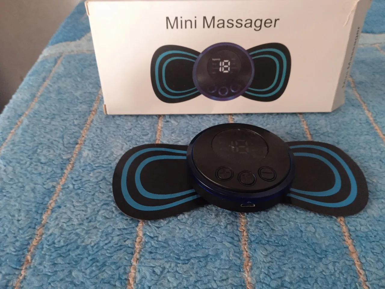 Mini Massageador Portátil - Alívio Muscular ATEÇÃO ACEITO TROCAS
