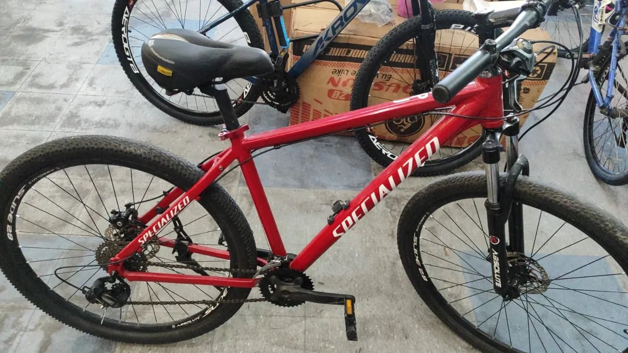 Bicicleta Specialized Vermelha