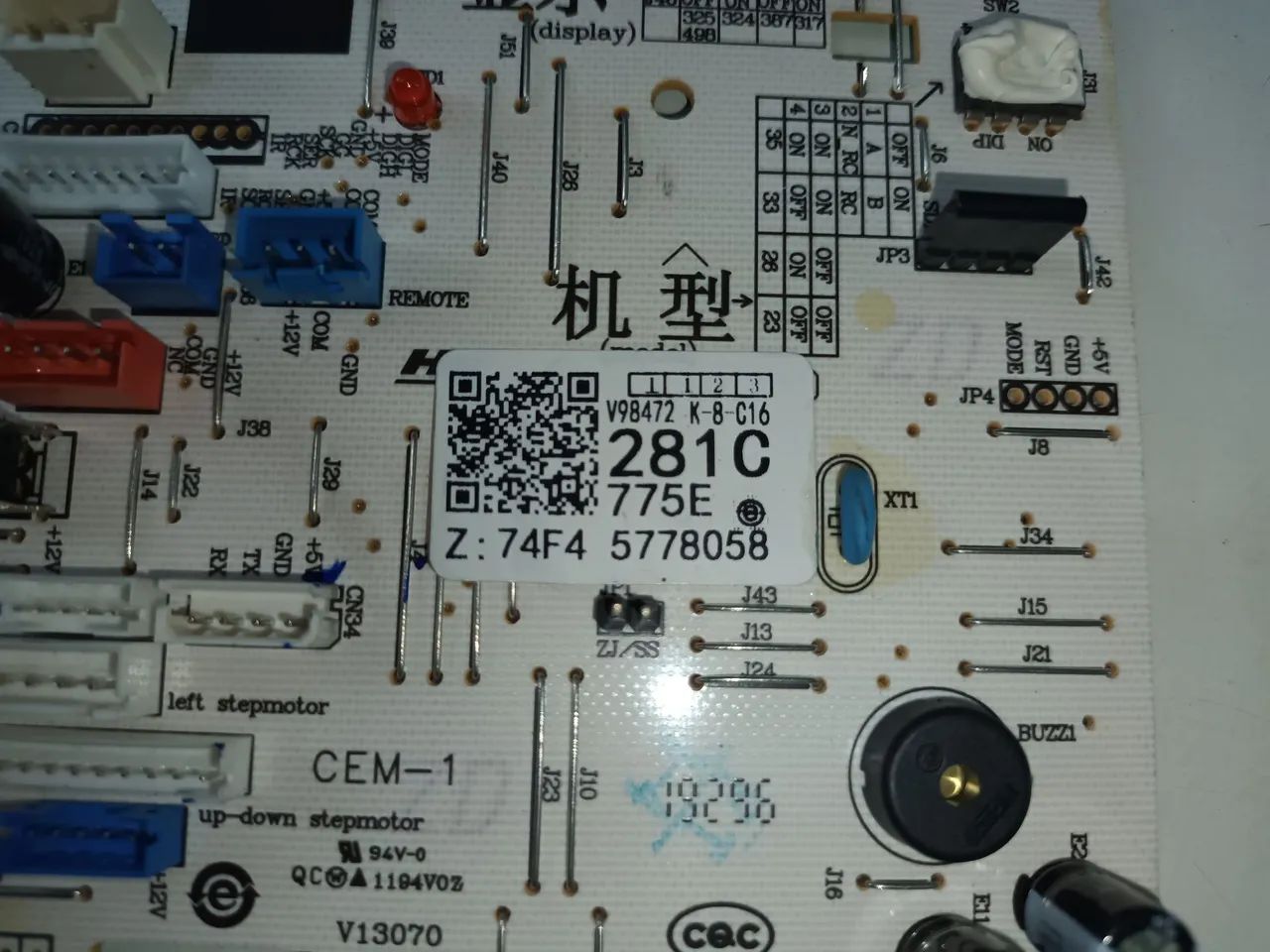 Placa de Ar-condicionado - Haier (V98472 K-8-C16) - Foto 2