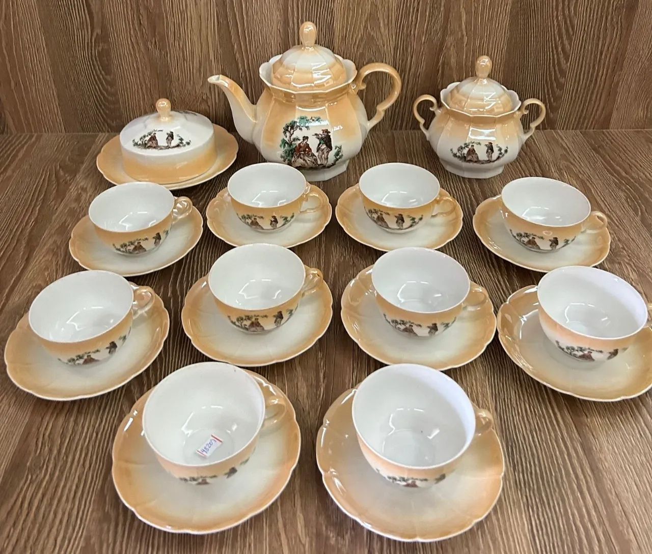 Conjunto de chá vintage em porcelana - Foto 2