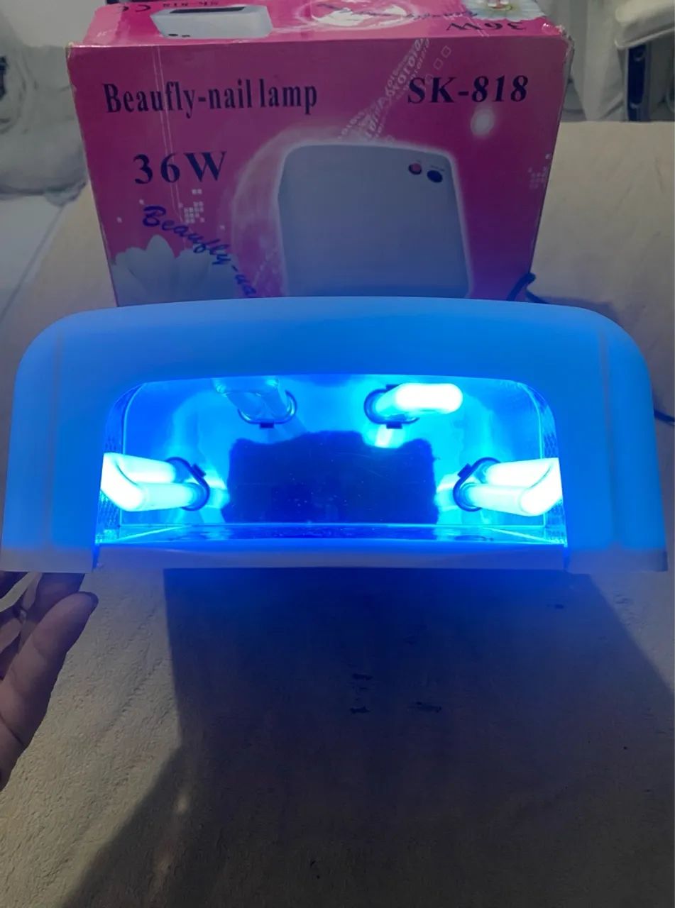 cabine de unha com lâmpada LED - Foto 2