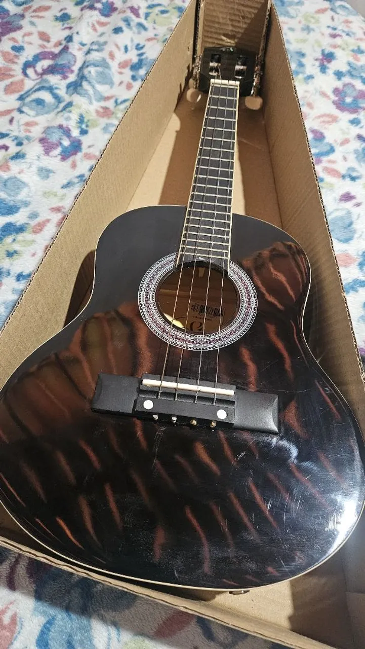 CAVAQUINHO GIANINI ELETRICO PRETO