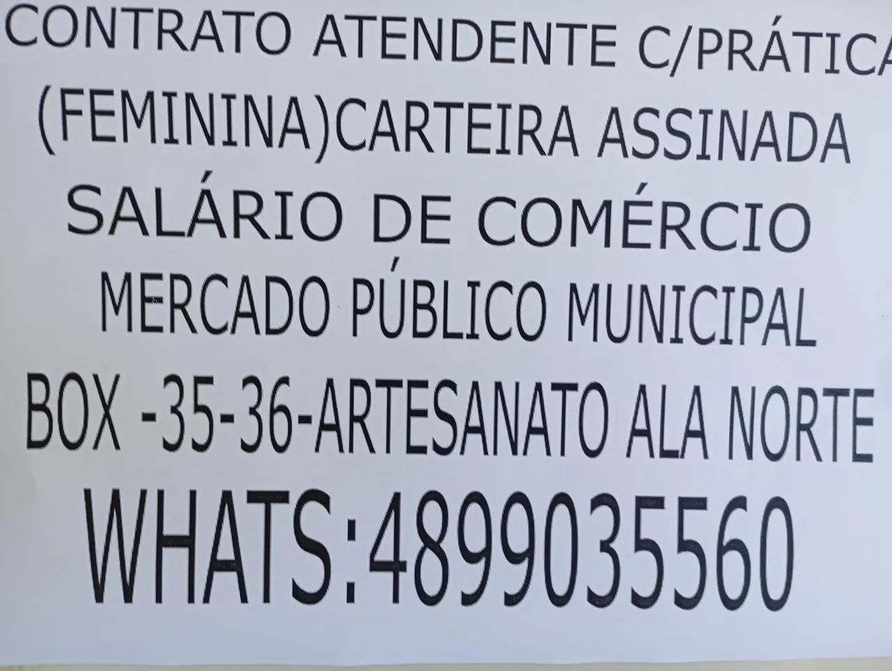 Contrato balconista  - Foto 2