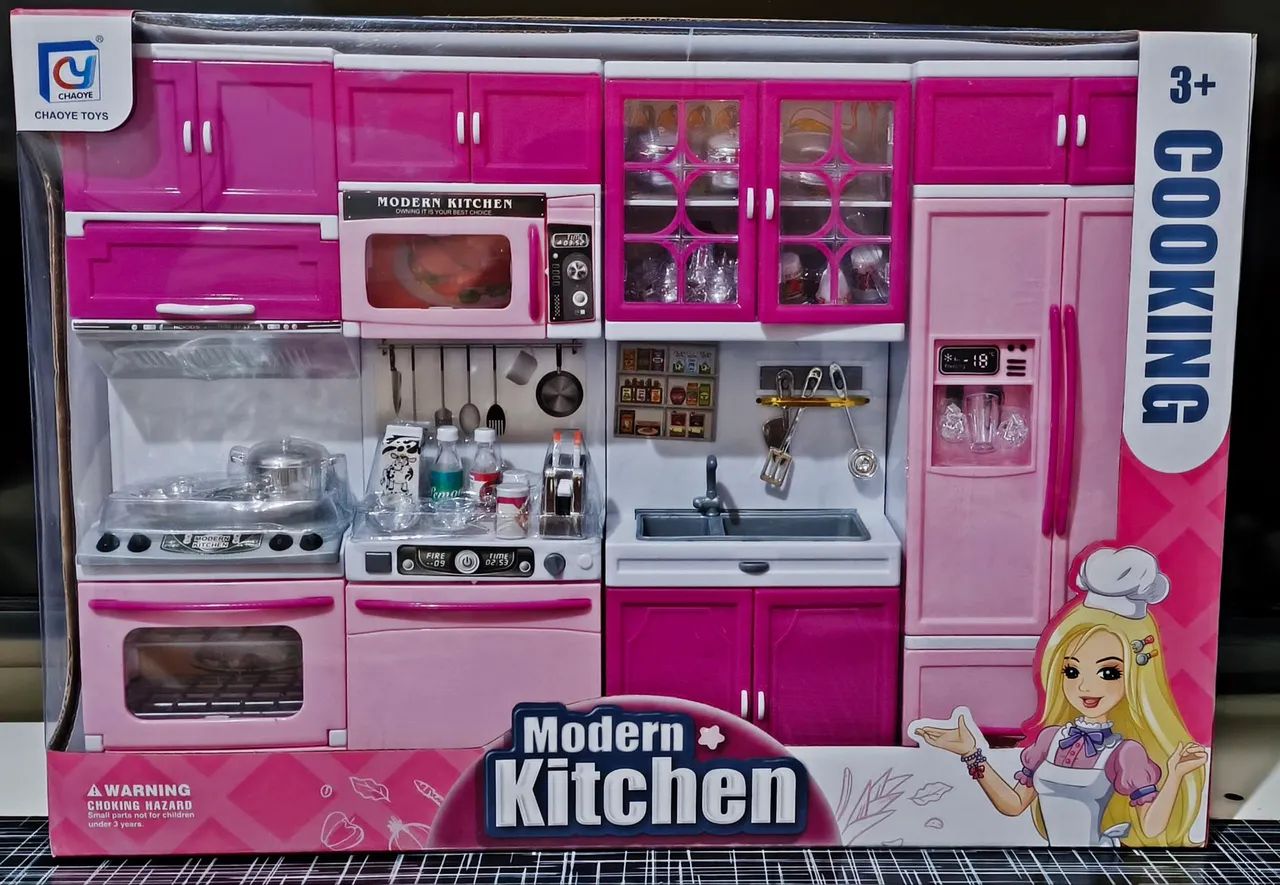 Cozinha de brinquedo para Barbie  - Foto 3