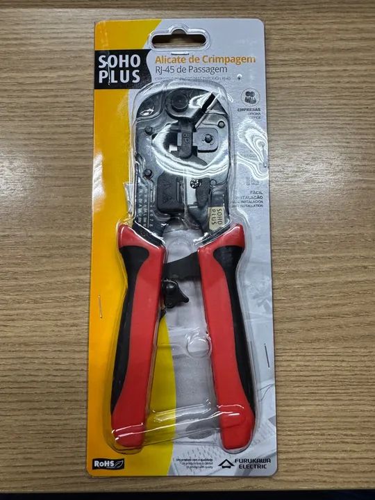 Alicate de Crimpagem RJ-45 Soho Plus