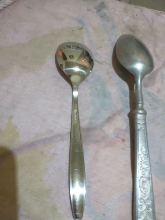 Conjunto de colheres antigas - Foto 5