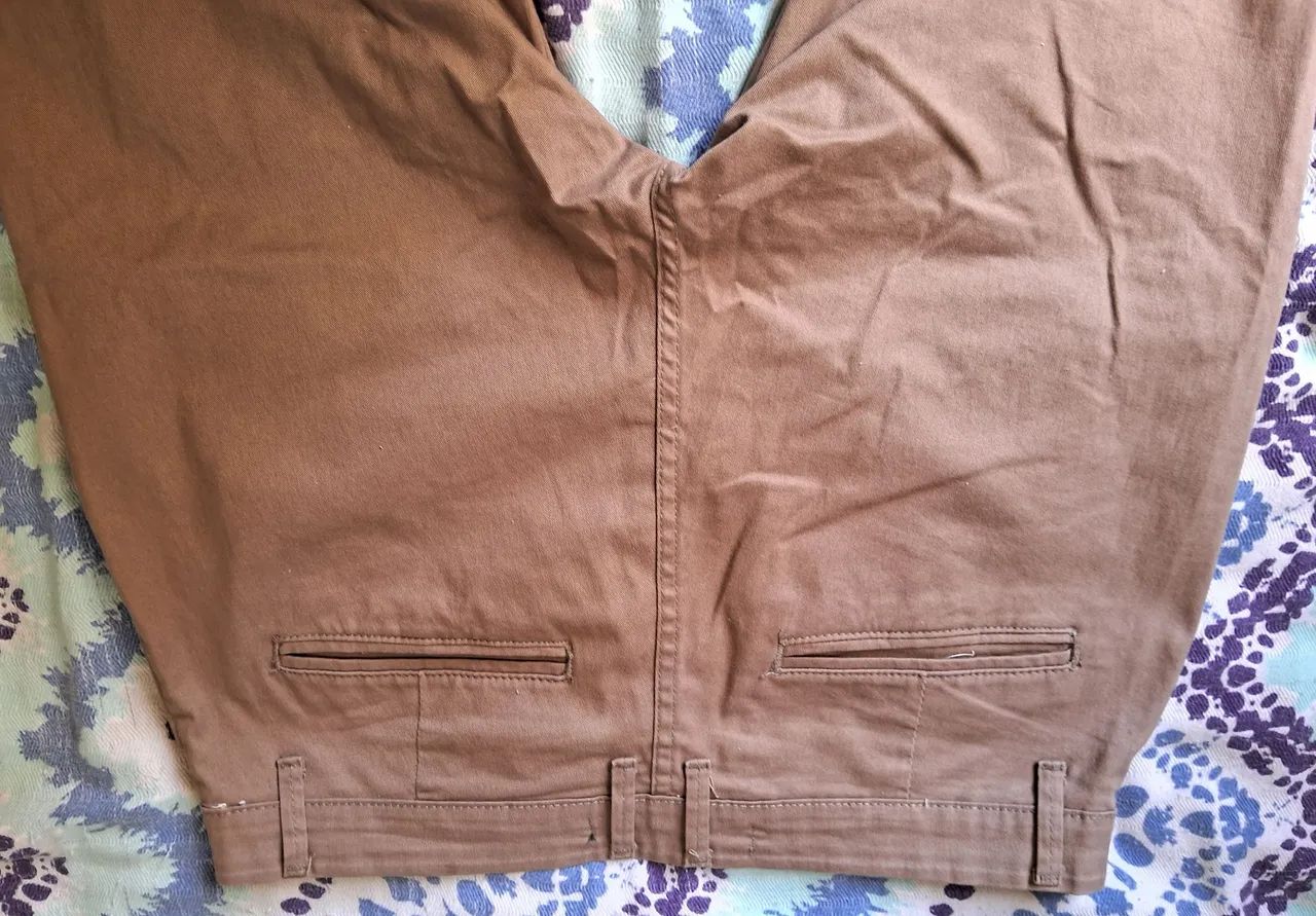 Calça Skinny Marrom Request