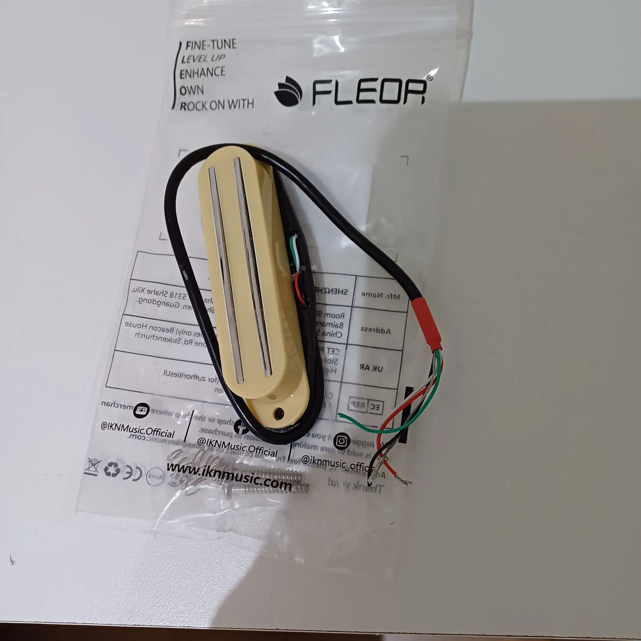 Captador Fleor para Guitarra - Humbucker