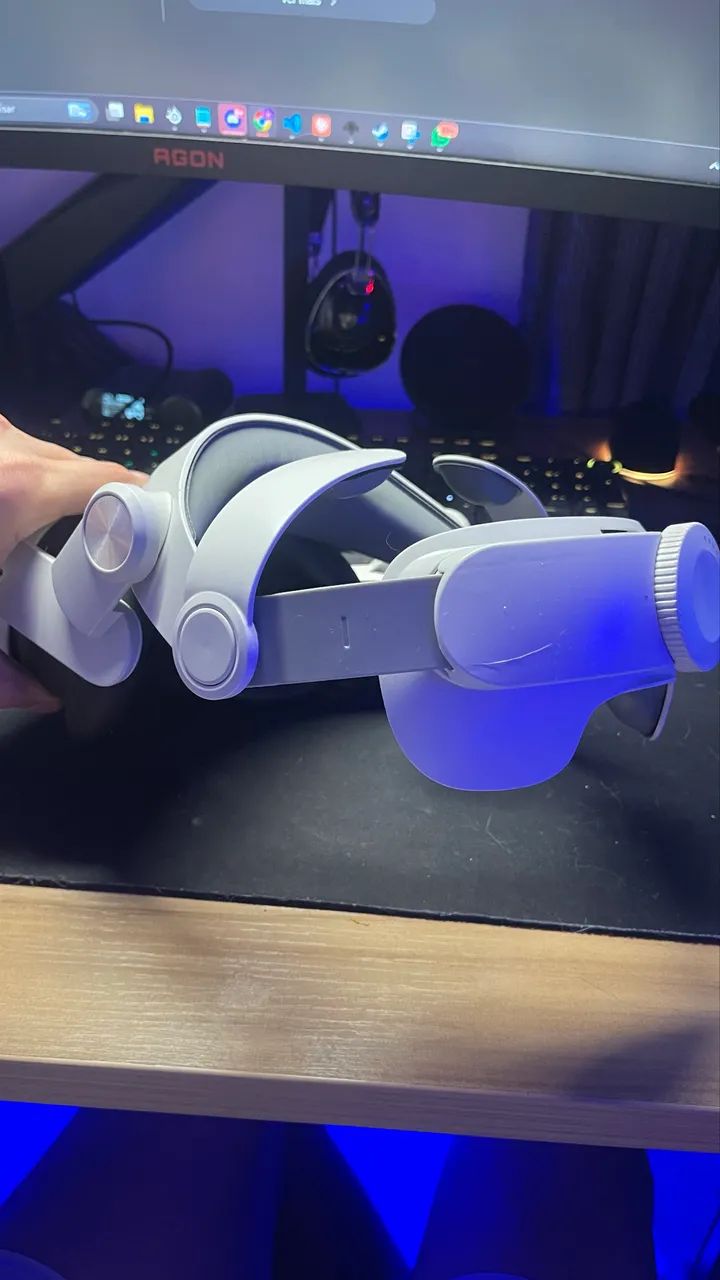 Meta Quest 3 com Caixa + Headstrap Premium | Estado de Novo  - Foto 3