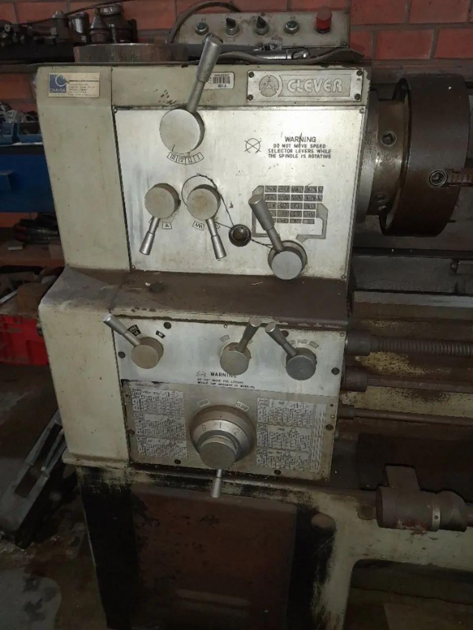 TORNO   MECÂNICO CLEVER 1640 - Foto 6