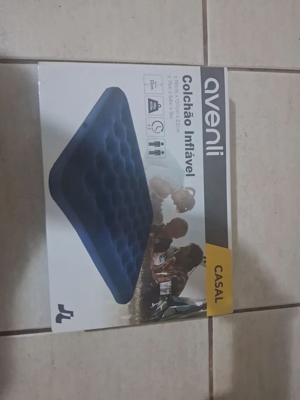 Colchão Inflável Casal Avenli - Foto 2