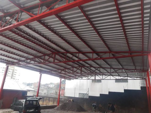 Estrutura de pavilhão 12 m x 24 m64961594330882125