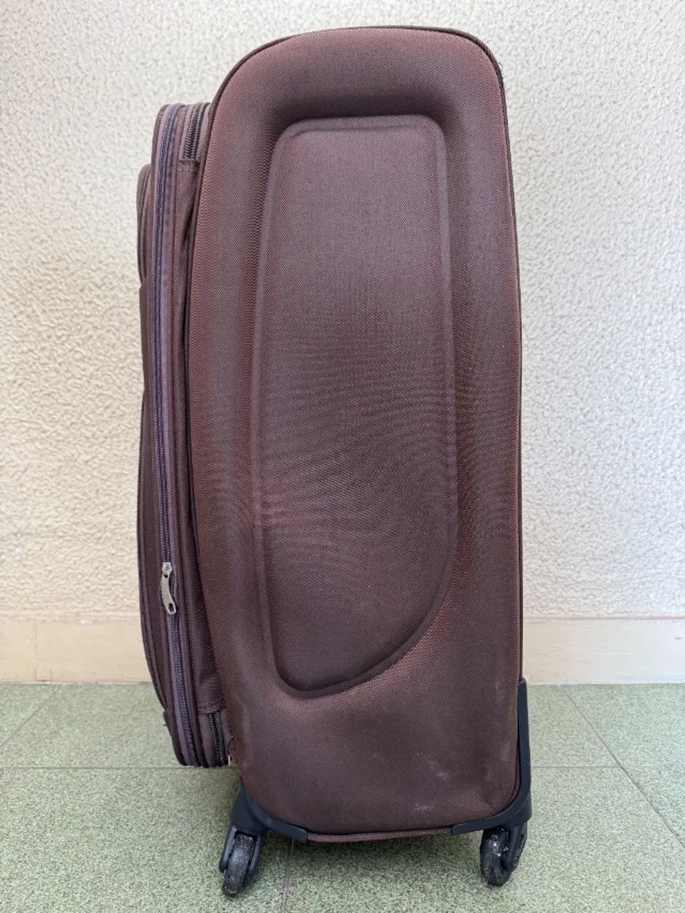 Mala de viagem Marrom 23Kg - Foto 5