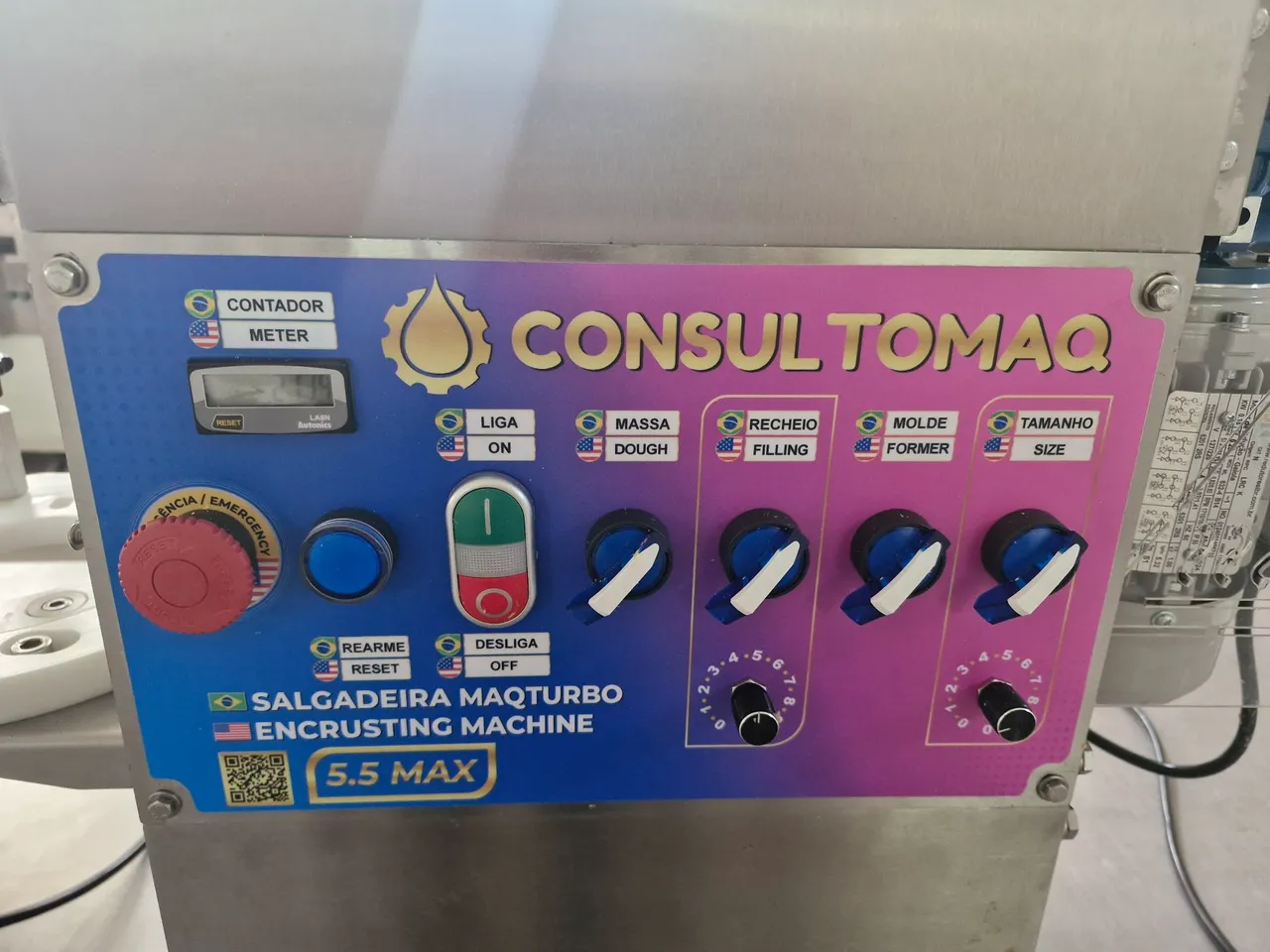 Máquina de Salgados Industrial Consul Tomac
