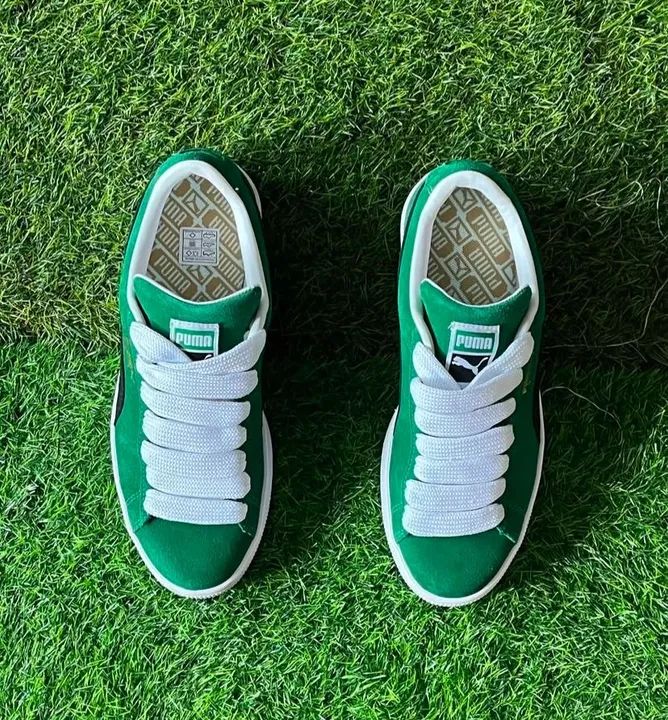Tênis Puma Suede Verde aceito troca ou proposta 
