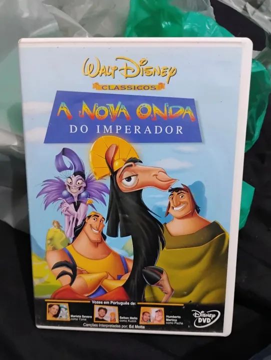 DVD - A Nova Onda do Imperador - Walt Disney
