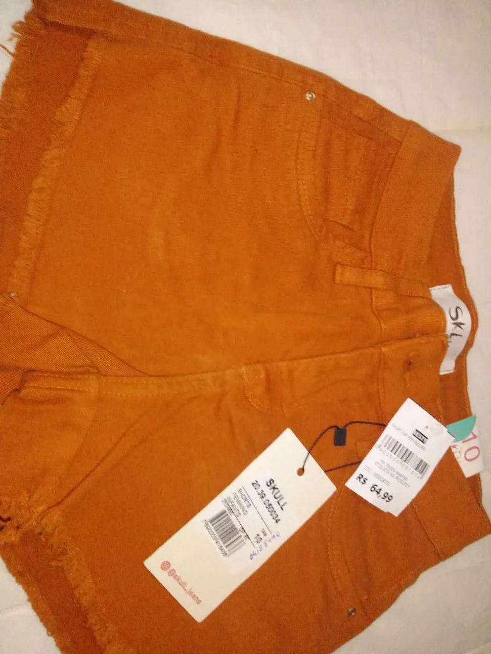 Short jeans na etiqueta -infantil  - Foto 3