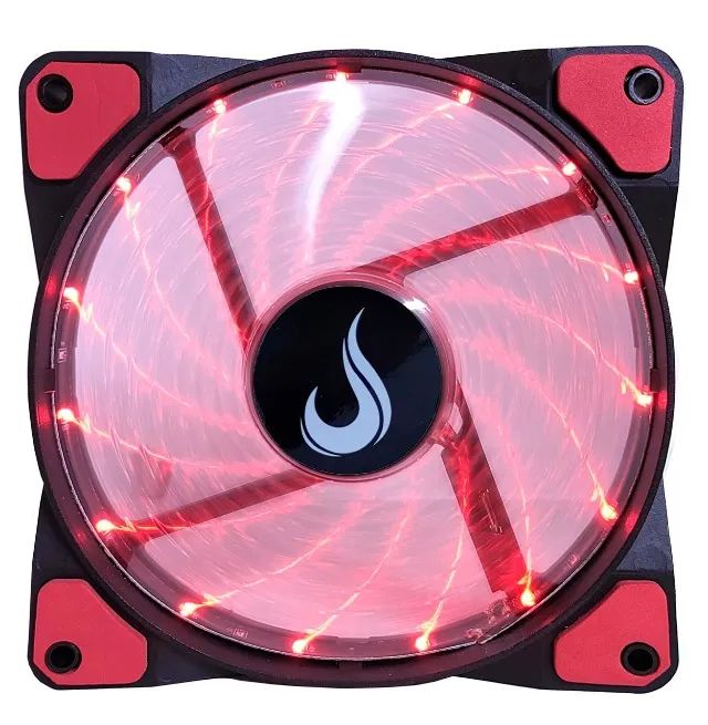 Cooler Fan 120mm Rise Mode Wind Led Red *Molex - WZetta
