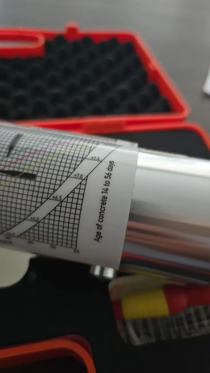 Martelo de dureza esclerometro  - Foto 2