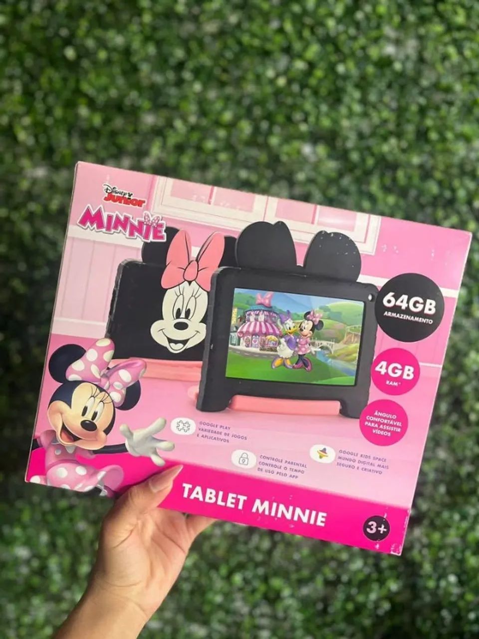 Tablet Multilaser Infantil Tema Minnie 
