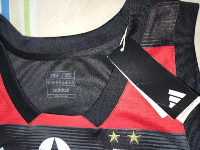 Camiseta Regata Original Adidas Volei Sesc Flamengo. - Foto 3
