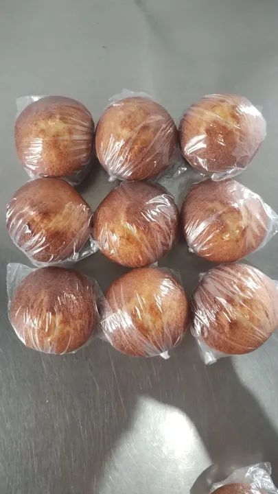 Bolo de bacia - fofinho feito com mix de farinha especial.