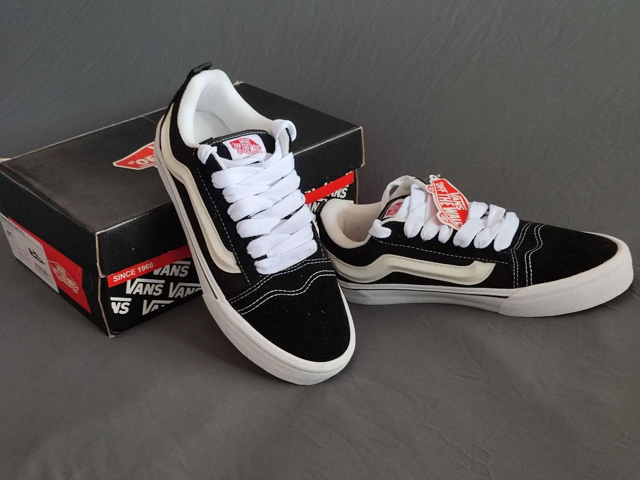 Tênis Vans knu  Preto - Foto 4